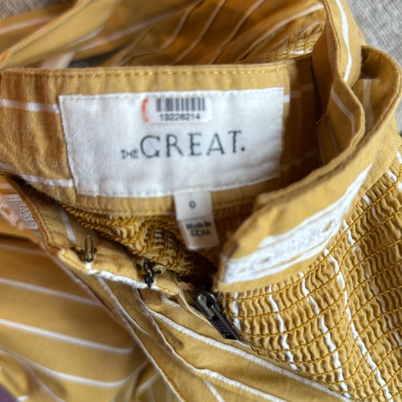 The Great Laurel Yellow Sundress SZ 0 - Picture 8 of 8